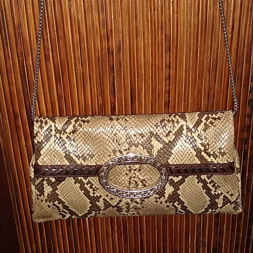 Brighton Snakeskin purse